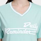 Ladies' 100% Cotton Crop  Top, हल्का हरा, small image number null