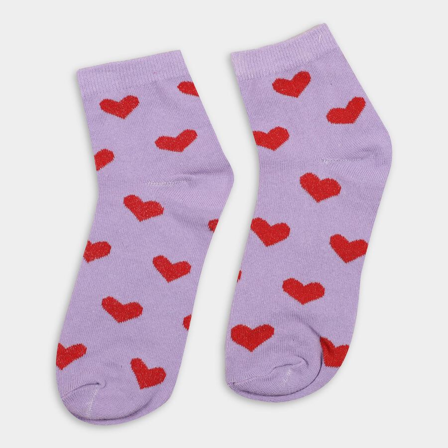 Ladies' Socks (Pack of 3), Assorted, large image number null