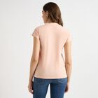 Ladies' Round Neck T-Shirt, Peach, small image number null