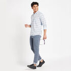 Checks Casual Shirt, हल्का नीला, small image number null