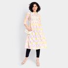 Ladies' 100% Cotton Kurta, Pink, small image number null