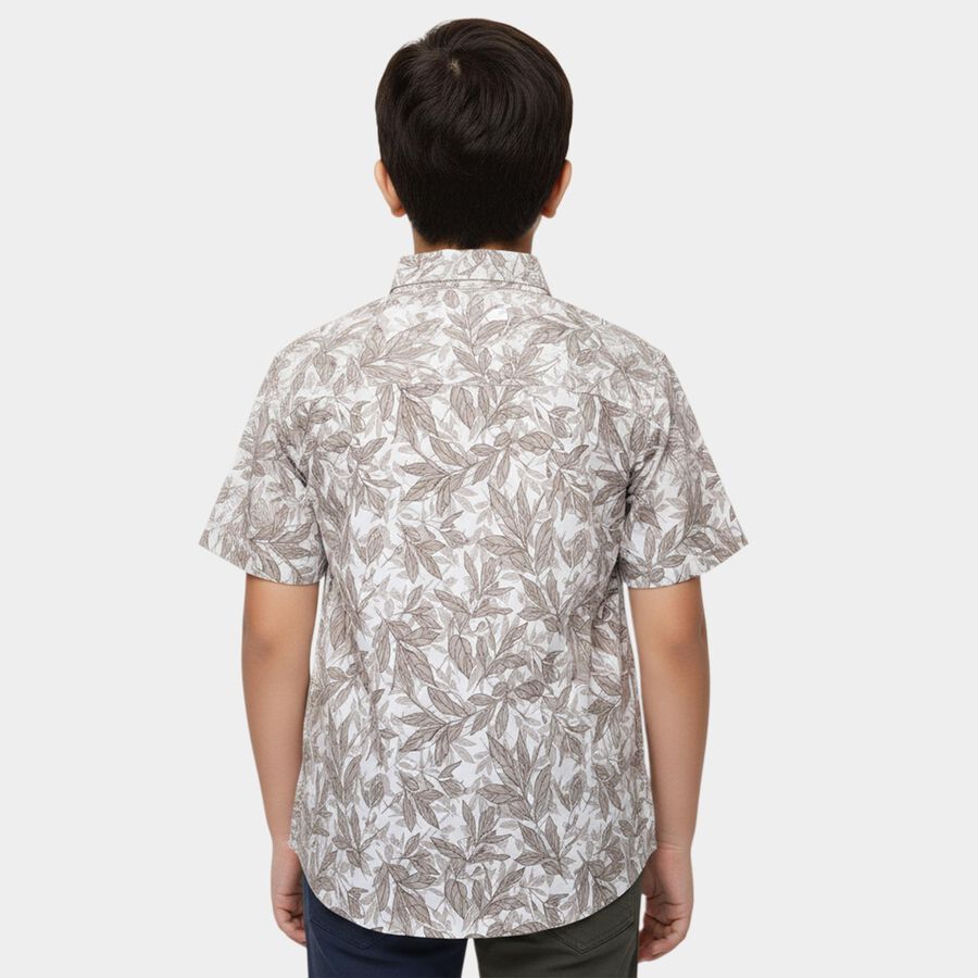 Boys' Casual Shirt, गहरा पीला, large