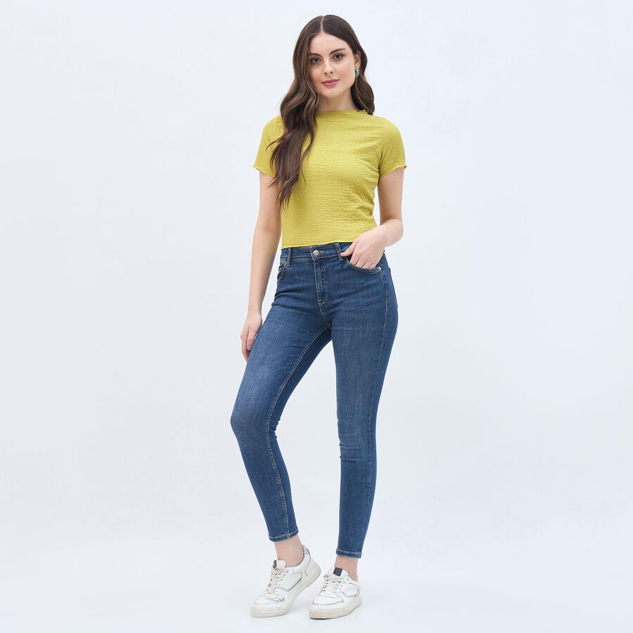 Ladies' Top, हल्का हरा, large