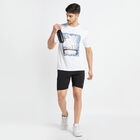 Cut & Sew Bermuda, Black, small image number null