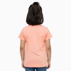 Girls' T-Shirt, पीच, small image number null