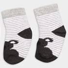 Infants' Socks (Pack of 2), Melange Light Grey, small image number null