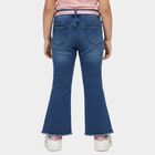 Girls' Jeans, गहरा नीला, small