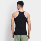 Men's 100% Cotton Gym T-Shirt , काला, small