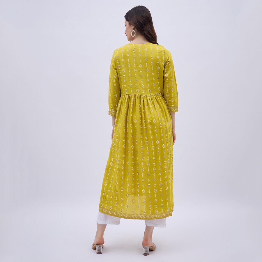 Ladies' Kurta, Light Green, large image number null