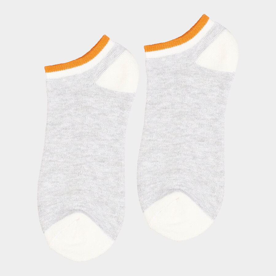 Stripes Socks, Melange Light Grey, large image number null