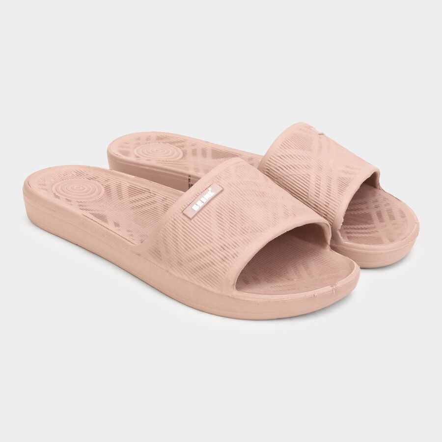 Womens Slider Sliders, Peach, large image number null