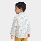 Infants Light Blue Cotton Collar Shirt, Light Blue, small