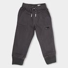 Boys' 100% Cotton Trousers, गहरा ग्रे, small image number null