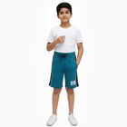 Boys' Bermuda, Teal Blue, small image number null