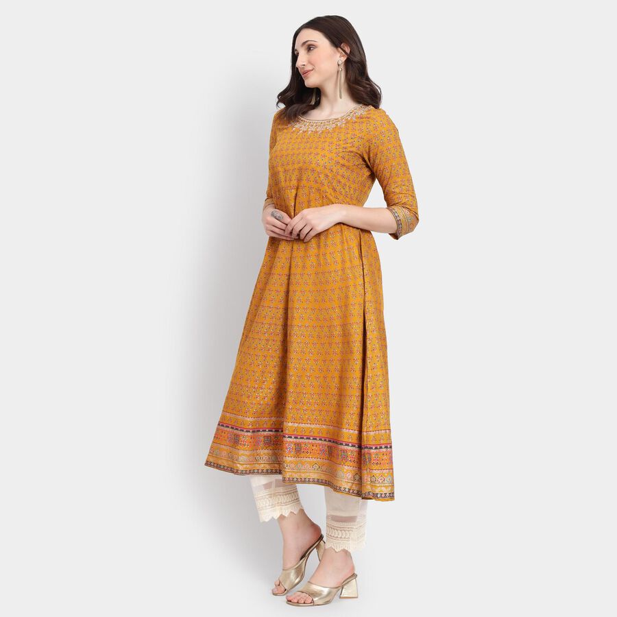 Ladies' Kurta , पीला, large image number null