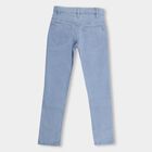 Girls' Buttoned Jeans , Light Blue, small image number null