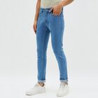 Men's Slim Fit Jeans, Light Blue, small image number null