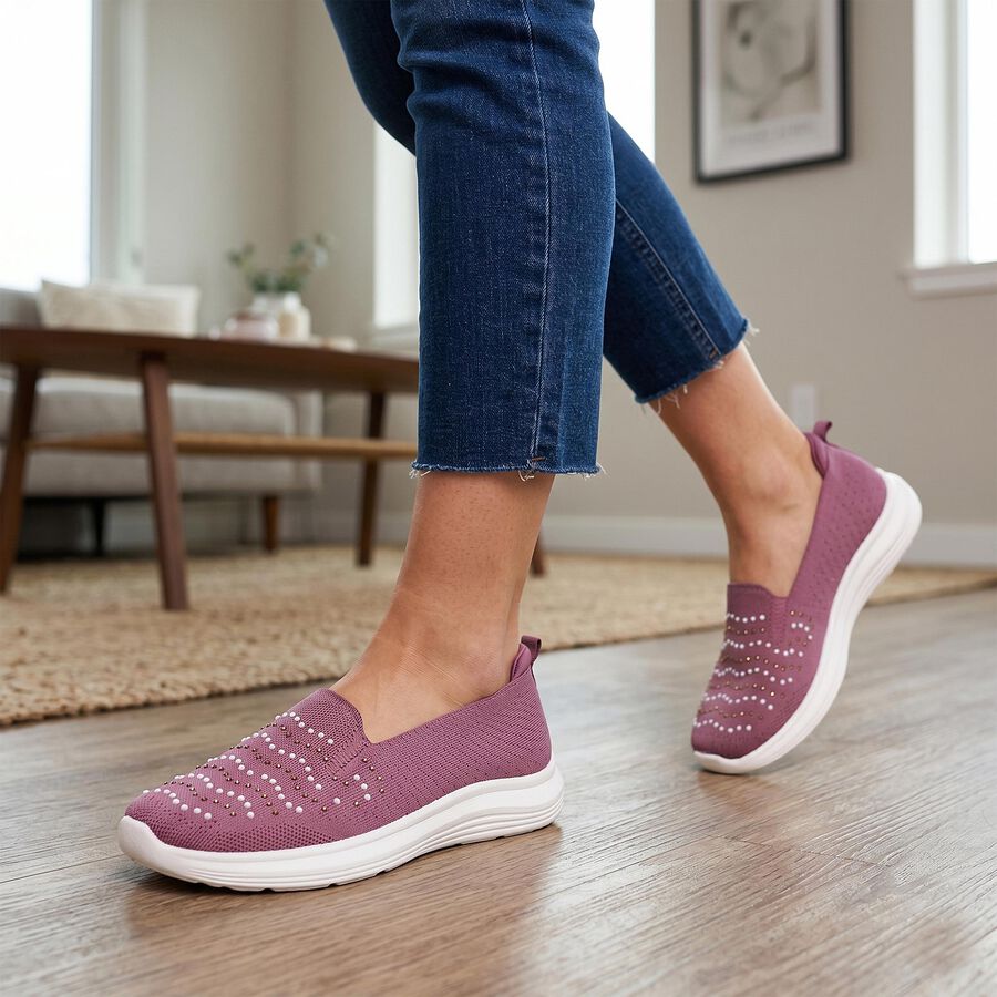 Ladies' Shoes, Purple, large