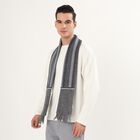 Men's Muffler, Melange Light Grey, small image number null