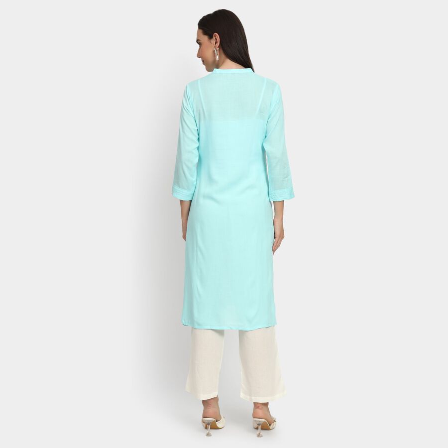 Ladies' Kurta, Aqua, large image number null