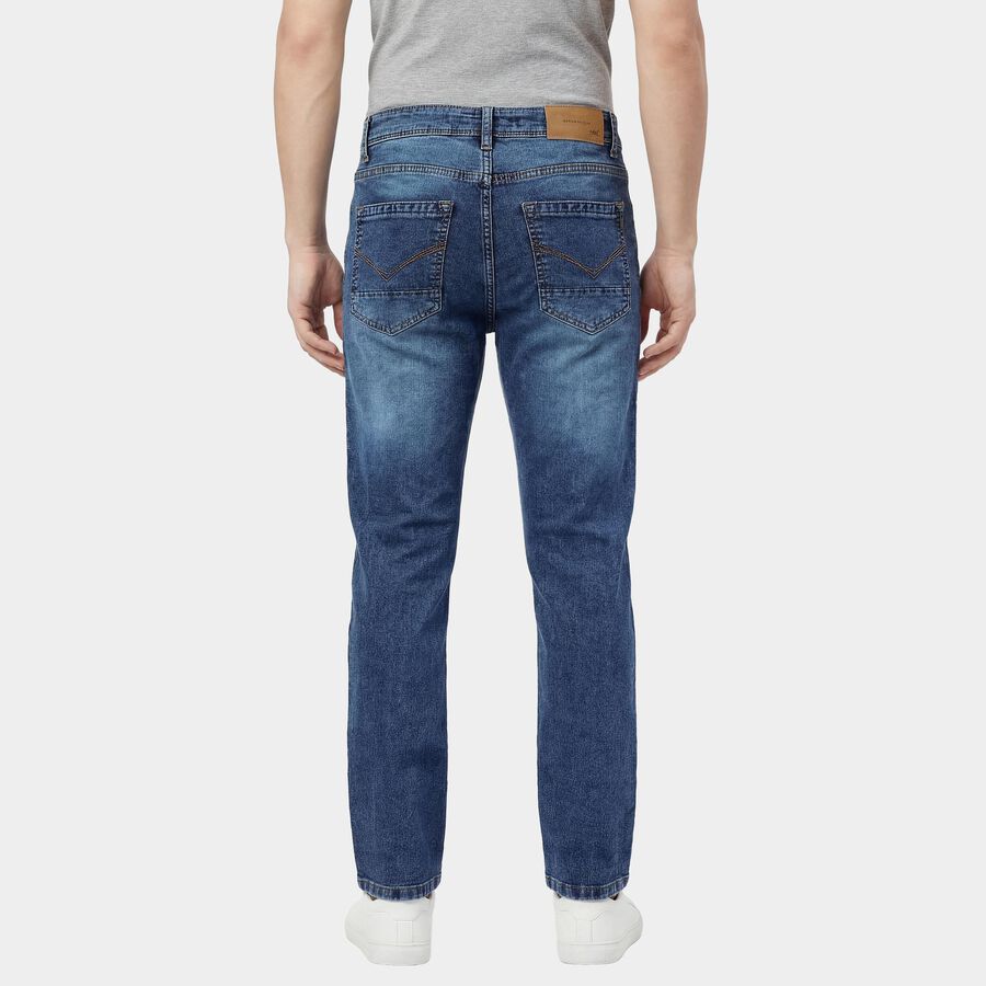 Men's Jeans, Dark Blue, large