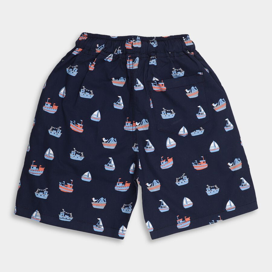 Boys' 100% Cotton Jamaicans , नेवी ब्लू, large image number null