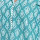 Cotton Straight Kurta, Mid Blue, small image number null