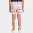 Girls Pink Regular Fit Printed Bloomer, गुलाबी, small