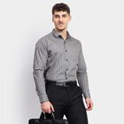 Men's 100% Cotton Casual Shirt , Light Grey, small image number null