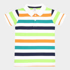 Boys Stripes T-Shirt, सफ़ेद, small image number null