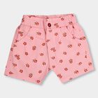 Infants' 100% Cotton Half Pant , Light Pink, small
