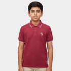 Boys Pink Round Neck Streetwear T-Shirt, गुलाबी, small