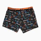 Boys' Black Printed Regular Fit Briefs, Black, small image number null