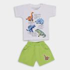 Infant Boys' 100% Cotton Baba Suit , हल्का हरा, small image number null