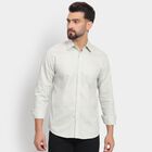 Men's 100% Cotton Casual Shirt, Aqua, small image number null