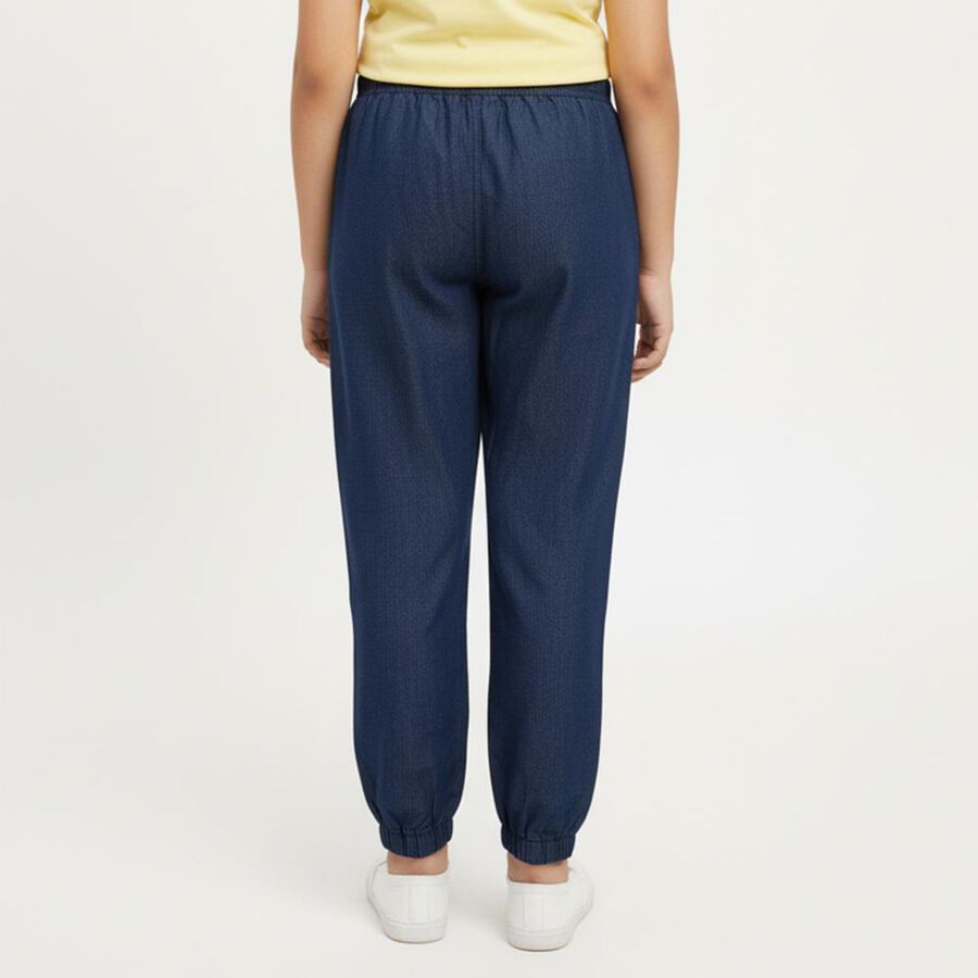 Girls' Jeans, मध्यम नीला, large image number null