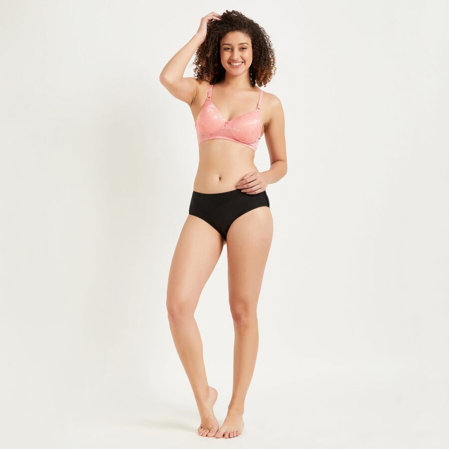 Ladies' Padded Bra, Peach, large image number null