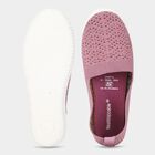 Women's Pink Slip-On Casual Shoes, गुलाबी, small