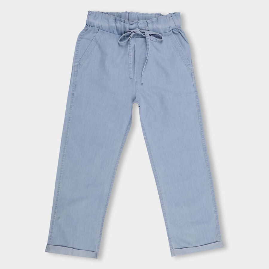 Girls' Jeans , Light Blue, large image number null