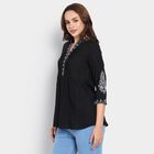 Ladies' Kurti, काला, small image number null