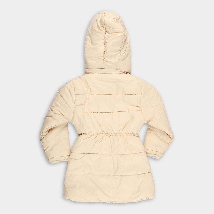 Girls' Jacket, गहरा पीला, large image number null