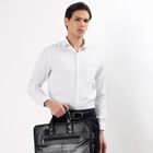 Men's Snow White Full Sleeve Classic Collar Formal Shirt, White, small image number null