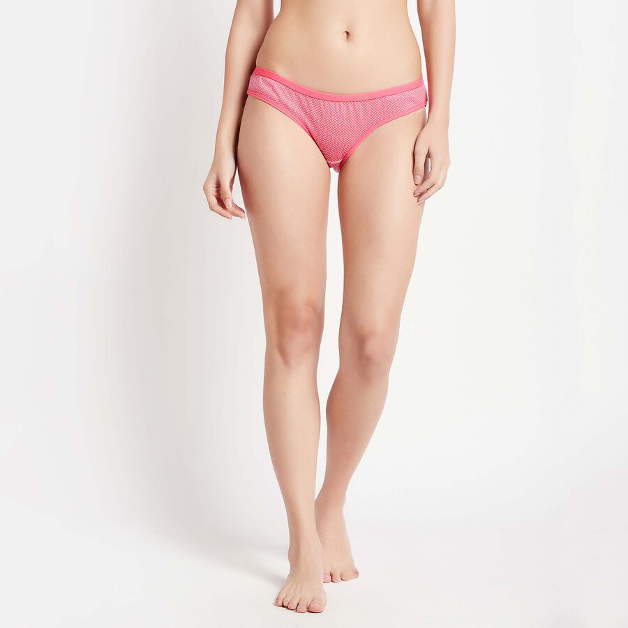 Cotton Printed Panty, Fuchsia, large image number null