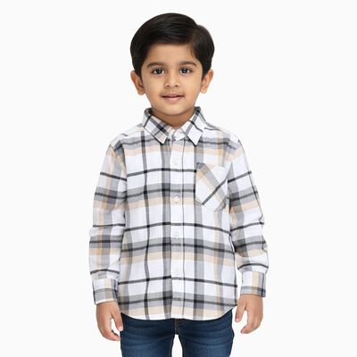 Boys' 100% Cotton Casual Shirt