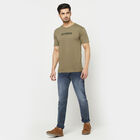 Round Neck T-Shirt, Olive, small image number null