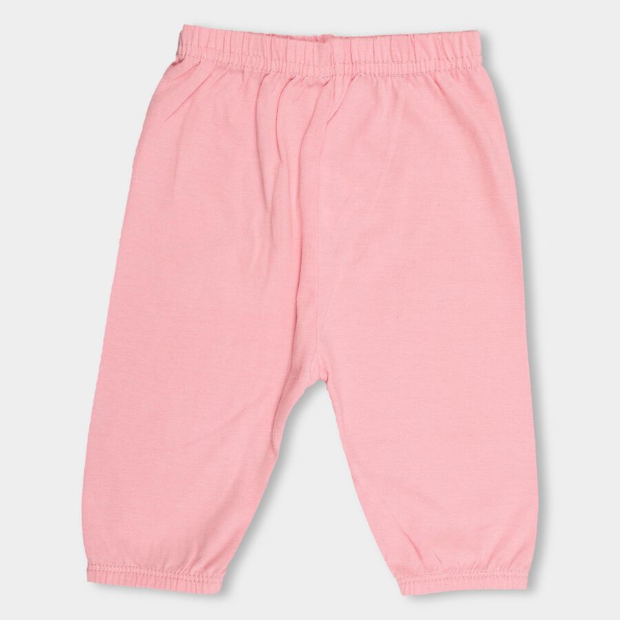 Infants' 100% Cotton Elasticated Pyjama , Light Pink, large image number null