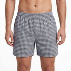 Men's Regular Fit Solid Boxers, Dark Grey, small