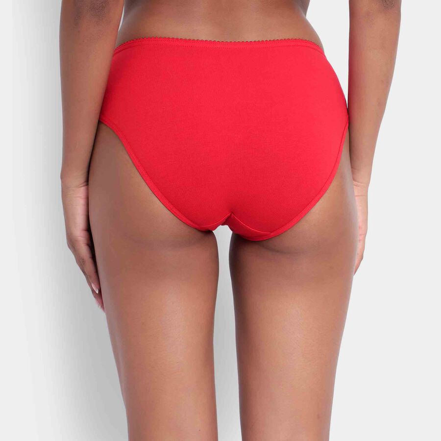 Solid Panty, Red, large image number null