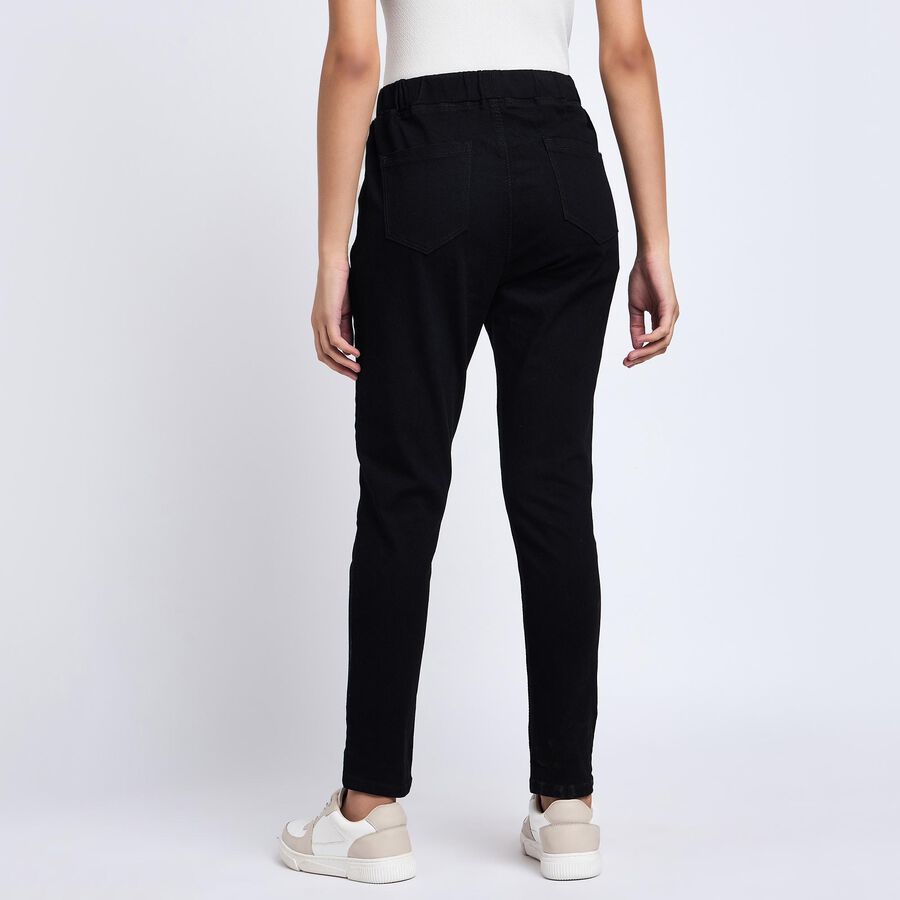 Ladies' Jeans, Black, large image number null