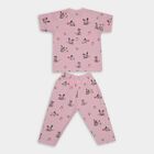 Infants' 100% Cotton Suit Night, गुलाबी, small